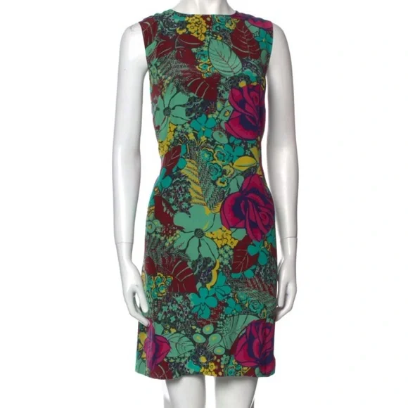 M Missoni Silk Knee-Length Dress - Picture 1 of 3